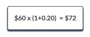 Cost Plus Pricing Calculation
