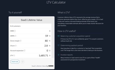 Customer Lifetime Value Calculator