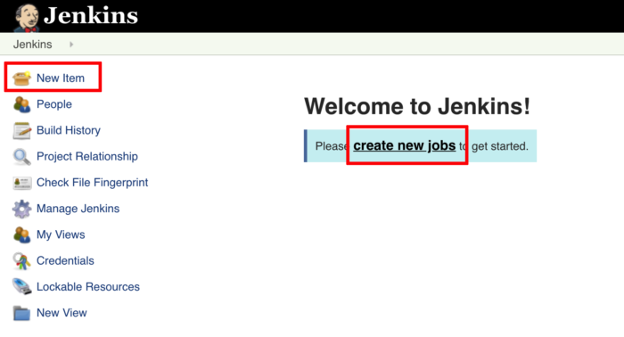 jenkins create pipeline start