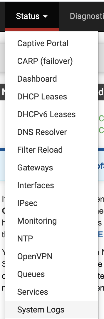 configure log forwarding firewall