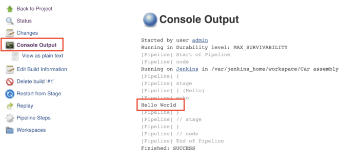 jenkins-console-output