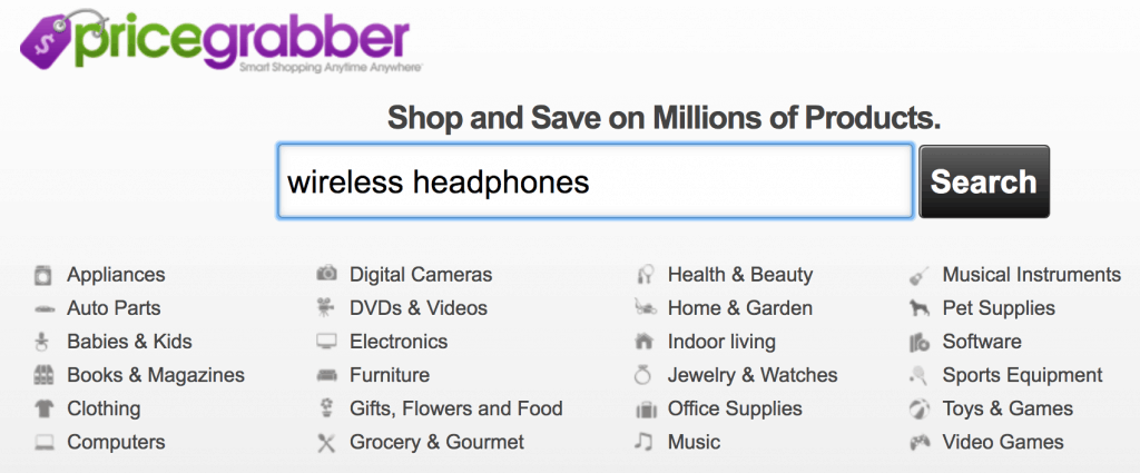 Price Grabber Comparison Shopping Engine