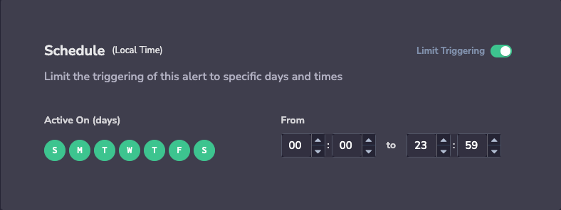 ratio alerts coralogix